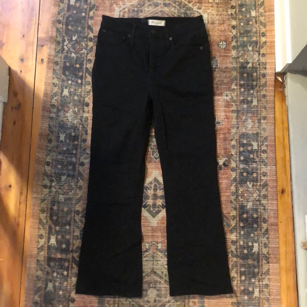 Madewell Black Cali Demi-Boot Jean